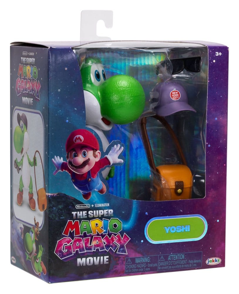 The Super Mario Galaxy Movie Action Figure Yoshi 13 cm 0192995432512