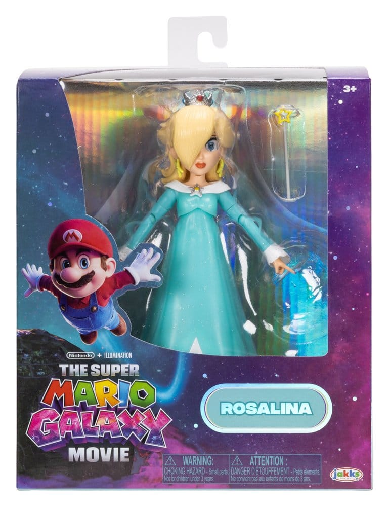 The Super Mario Galaxy Movie Action Figure Rosalina 13 cm 0192995432529