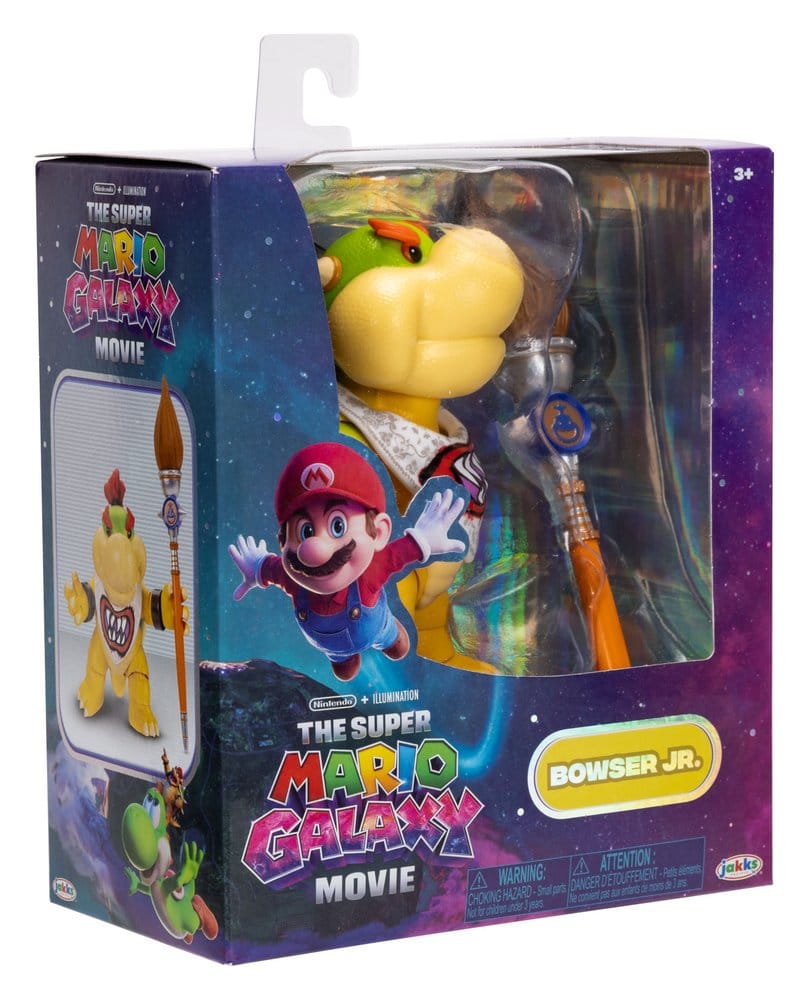 The Super Mario Galaxy Movie Action Figure Bowser Jr. 13 cm 0192995432536