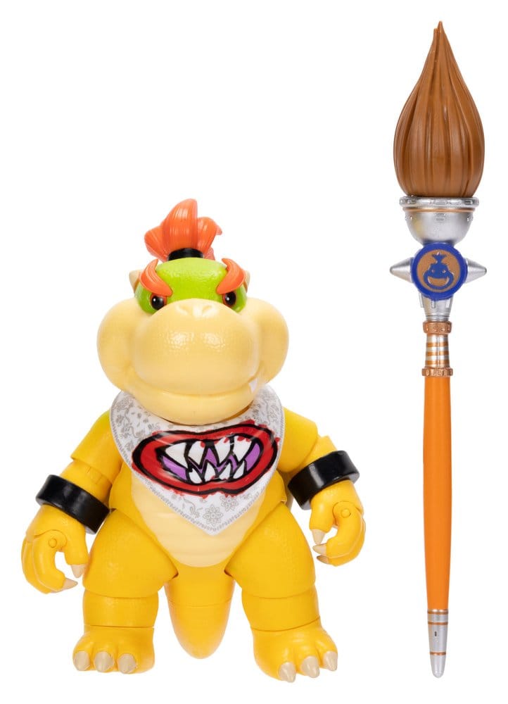 The Super Mario Galaxy Movie Action Figure Bowser Jr. 13 cm 0192995432536