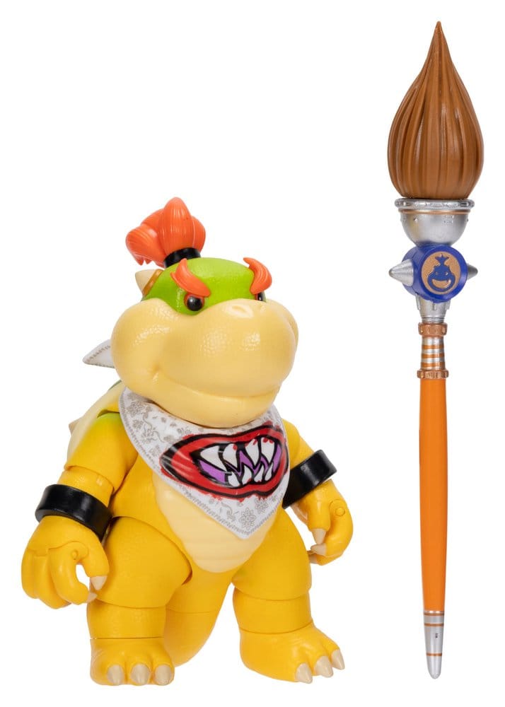 The Super Mario Galaxy Movie Action Figure Bowser Jr. 13 cm 0192995432536