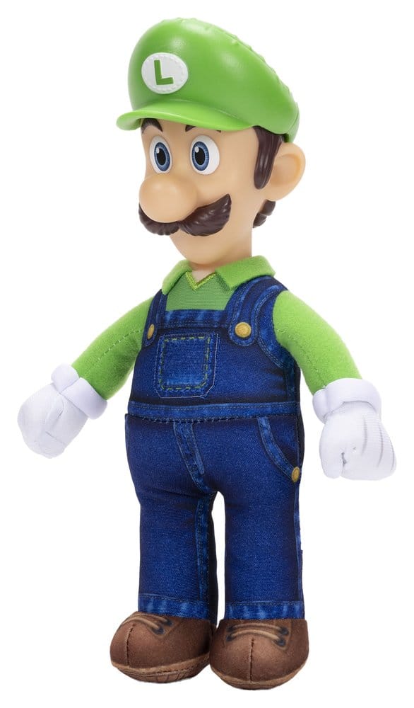 The Super Mario Galaxy Movie Plush Figure Luigi 23 cm 0192995432550