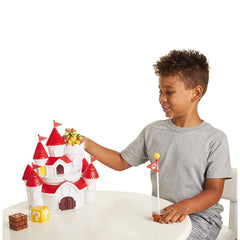 World of Nintendo Playset Super Mario Mushroom Kingdom Castle 0039897585413