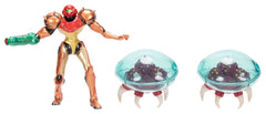 World of Nintendo Metroid Mini Figure 3-Pack Samus Bounty Hunter 6 cm  0039897859781