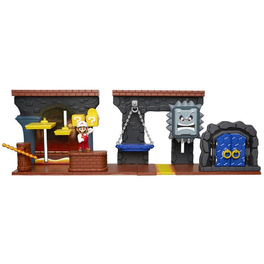 World of Nintendo Super Mario Playset Dungeon Deluxe 0039897859934