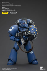 Warhammer The Horus Heresy Action Figure 1/18 Ultramarines MK VI Tactical Squad Legionary with Bolter& Chainblade 12 cm 6927054400089