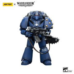 Warhammer The Horus Heresy Action Figure 1/18 Ultramarines MK VI Tactical Squad Legionary with Bolter& Chainblade 12 cm 6927054400089