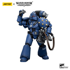 Warhammer The Horus Heresy Action Figure 1/18 Ultramarines MK VI Tactical Squad Legionary with Bolter& Chainblade 12 cm 6927054400089