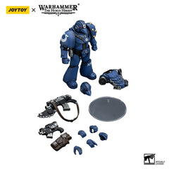 Warhammer The Horus Heresy Action Figure 1/18 Ultramarines MK VI Tactical Squad Legionary with Bolter& Chainblade 12 cm 6927054400089