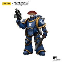 Warhammer The Horus Heresy Action Figure 1/18 Ultramarines Legion MKIII Tactical Squad Sergeant with Power Sword 12 cm 6927054400102
