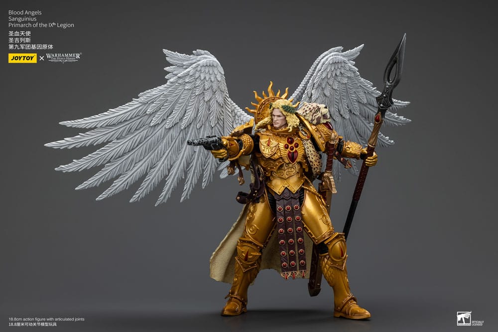 Warhammer The Horus Heresy Action Figure 1/18 Blood Angels Sanguinius Primarch of the IXth Legion 19 cm 6927054400218