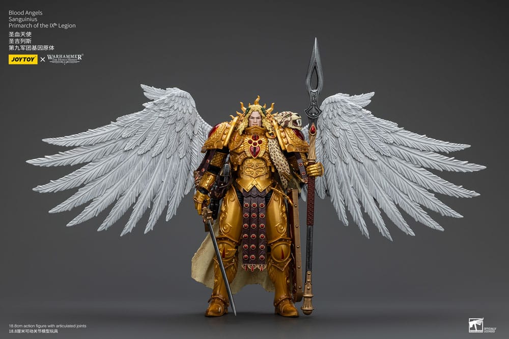 Warhammer The Horus Heresy Action Figure 1/18 Blood Angels Sanguinius Primarch of the IXth Legion 19 cm 6927054400218