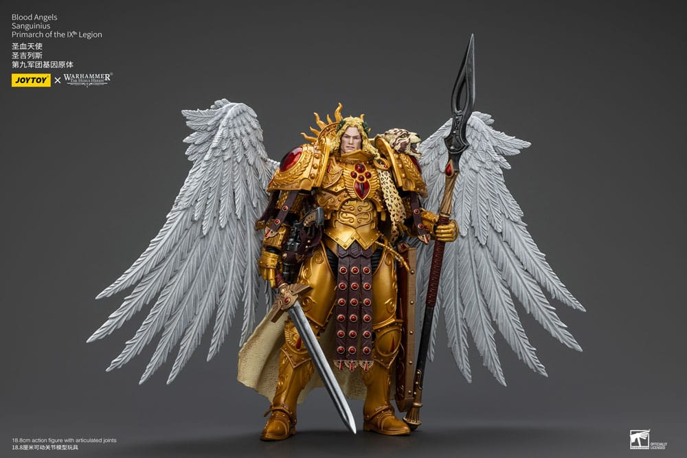 Warhammer The Horus Heresy Action Figure 1/18 Blood Angels Sanguinius Primarch of the IXth Legion 19 cm 6927054400218