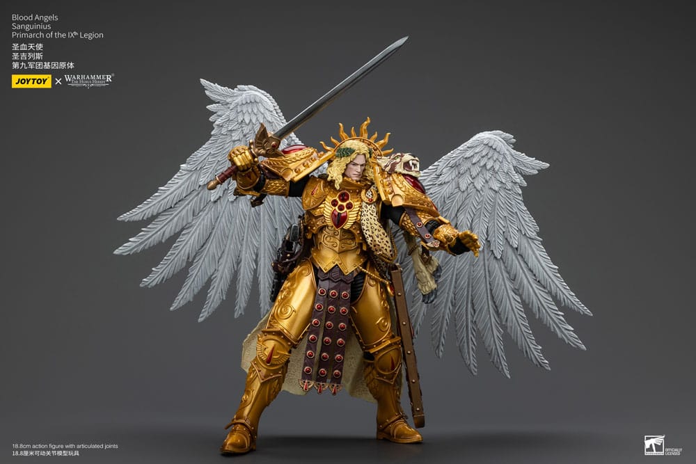 Warhammer The Horus Heresy Action Figure 1/18 Blood Angels Sanguinius Primarch of the IXth Legion 19 cm 6927054400218