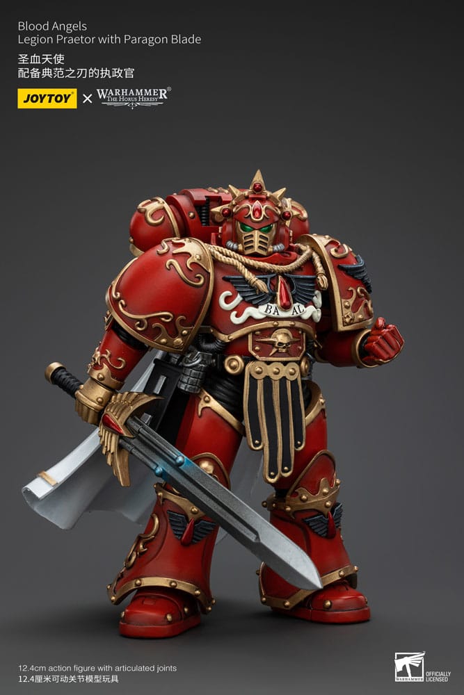 Warhammer The Horus Heresy Action Figure 1/18 Blood Angels Legion Praetor with Paragon Blade 13 cm 6927054400225