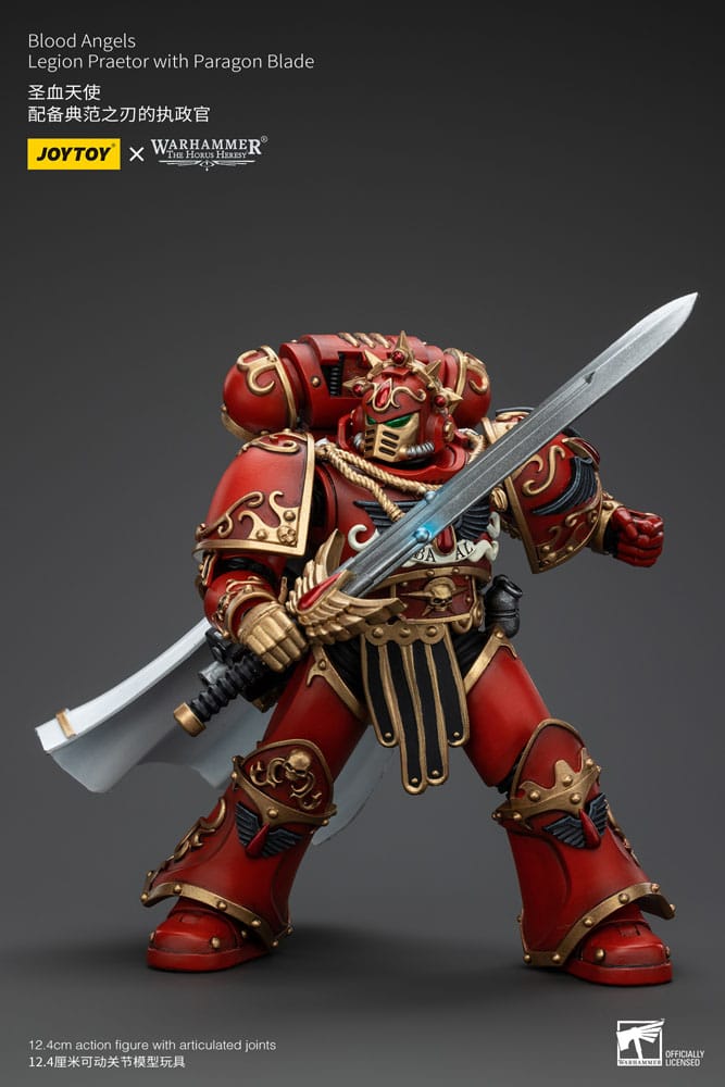 Warhammer The Horus Heresy Action Figure 1/18 Blood Angels Legion Praetor with Paragon Blade 13 cm 6927054400225