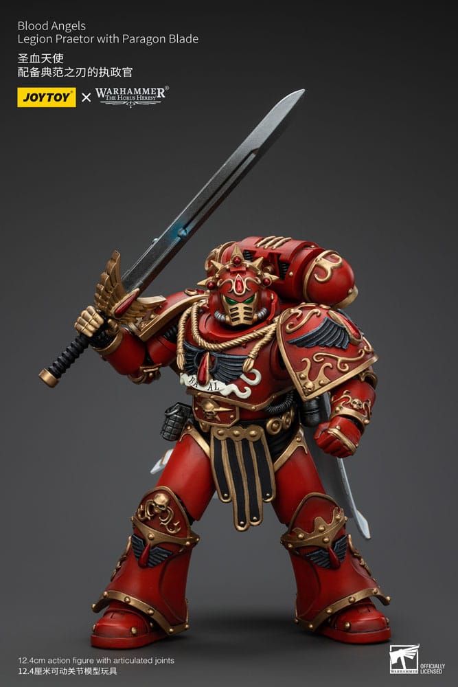 Warhammer The Horus Heresy Action Figure 1/18 Blood Angels Legion Praetor with Paragon Blade 13 cm 6927054400225