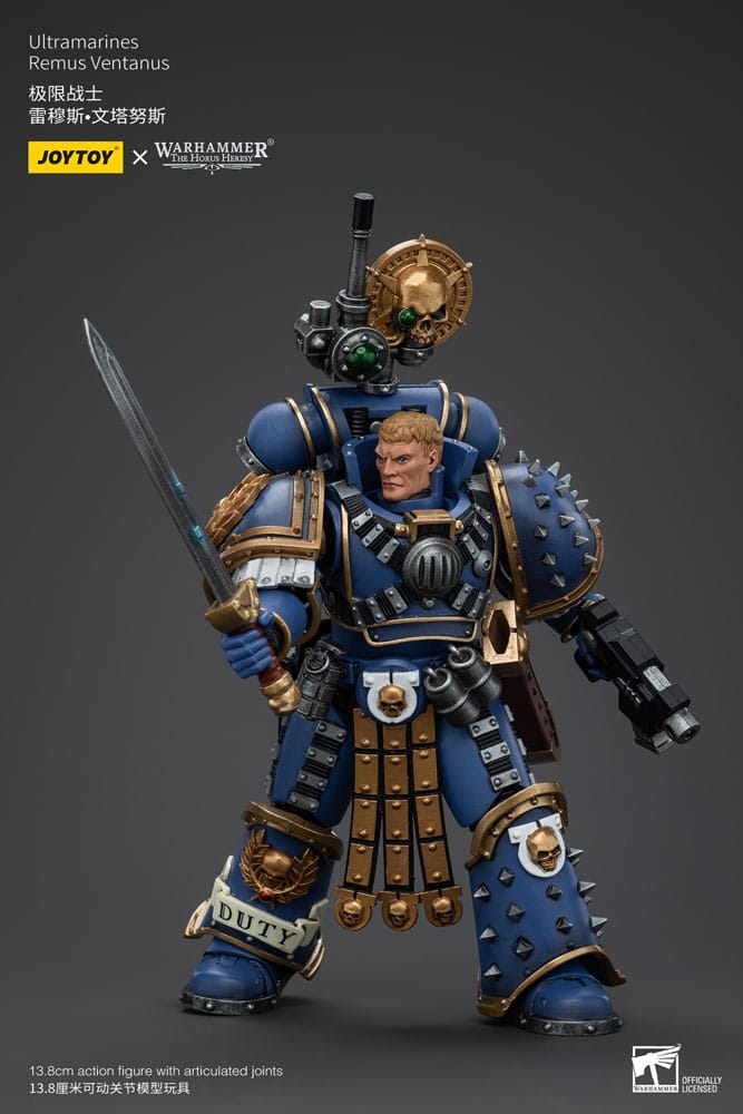 Warhammer The Horus Heresy Action Figure 1/18 Ultramarines Remus Ventanus 14 cm 6927054400232