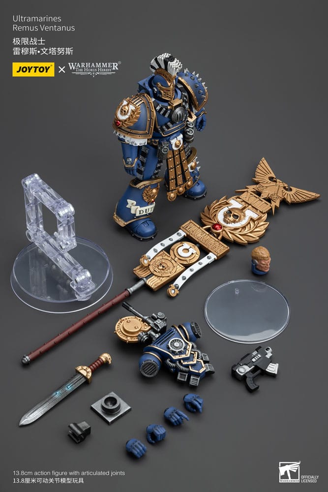 Warhammer The Horus Heresy Action Figure 1/18 Ultramarines Remus Ventanus 14 cm 6927054400232