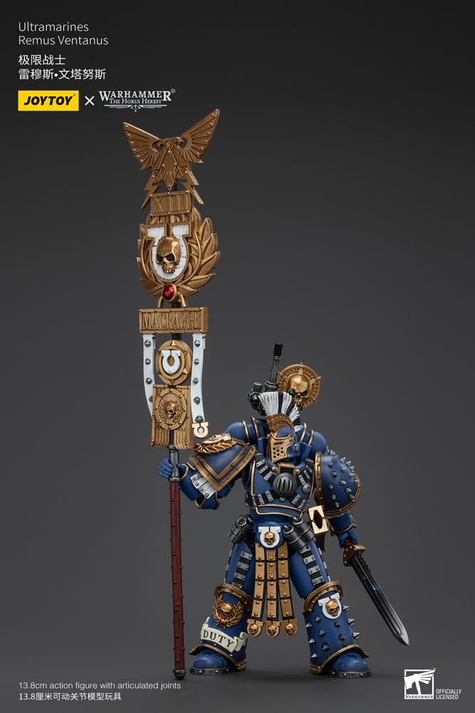 Warhammer The Horus Heresy Action Figure 1/18 Ultramarines Remus Ventanus 14 cm 6927054400232
