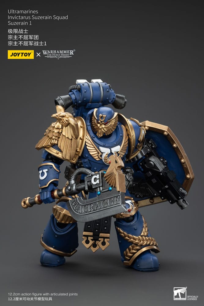 Warhammer The Horus Heresy Action Figure 1/18 Ultramarines Invictarus Suzerain Squad Suzerain 1 12 cm 6927054400249