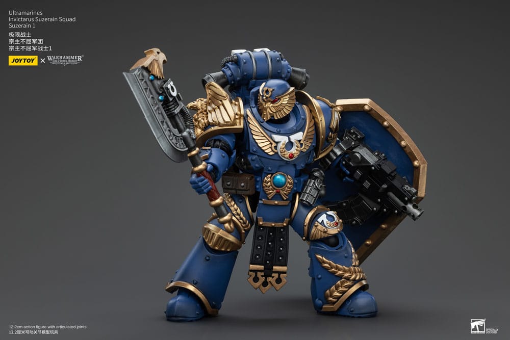 Warhammer The Horus Heresy Action Figure 1/18 Ultramarines Invictarus Suzerain Squad Suzerain 1 12 cm 6927054400249