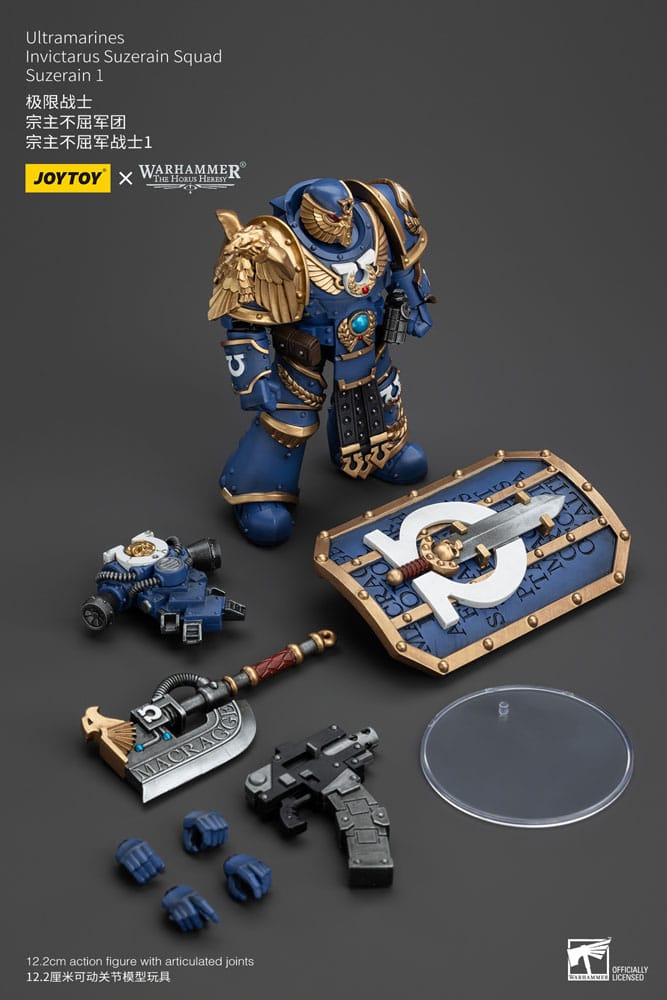 Warhammer The Horus Heresy Action Figure 1/18 Ultramarines Invictarus Suzerain Squad Suzerain 1 12 cm 6927054400249