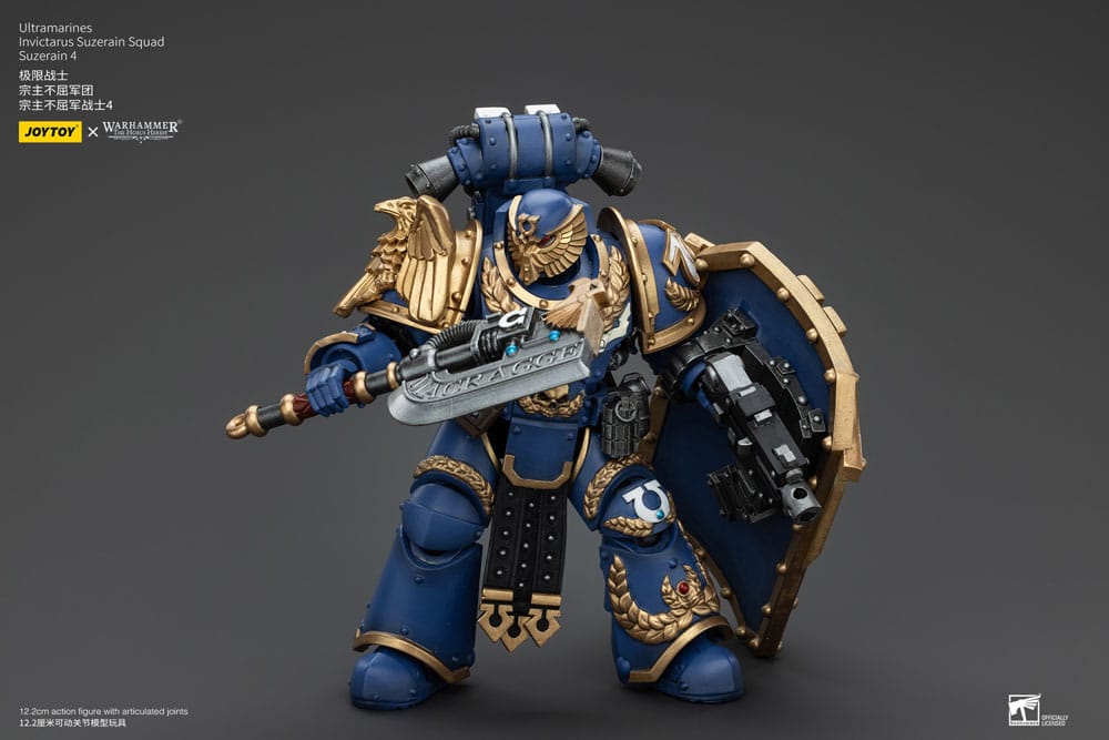 Warhammer The Horus Heresy Action Figure 1/18 Ultramarines Invictarus Suzerain Squad Suzerain 4 12 cm 6927054400270