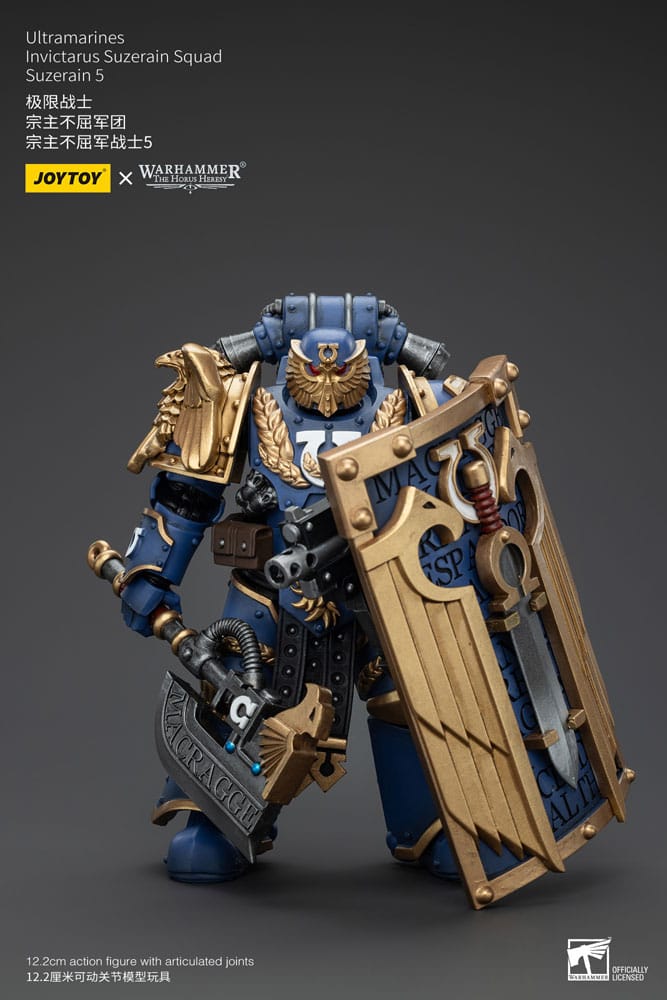 Warhammer The Horus Heresy Action Figure 1/18 Ultramarines Invictarus Suzerain Squad Suzerain 5 12 cm 6927054400287