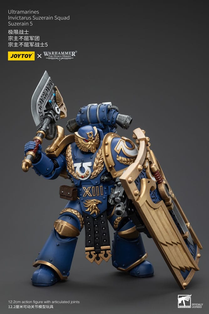 Warhammer The Horus Heresy Action Figure 1/18 Ultramarines Invictarus Suzerain Squad Suzerain 5 12 cm 6927054400287