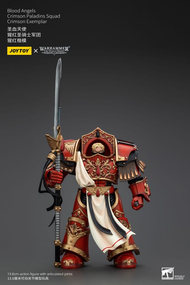 Warhammer The Horus Heresy Action Figure 1/18 Blood Angels Crimson Paladins Squad Crimson Exemplar 14 cm 6927054400300