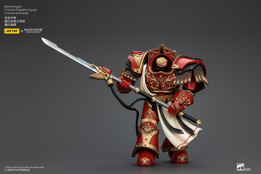 Warhammer The Horus Heresy Action Figure 1/18 Blood Angels Crimson Paladins Squad Crimson Exemplar 14 cm 6927054400300
