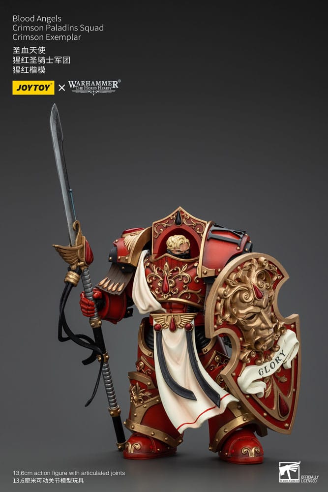 Warhammer The Horus Heresy Action Figure 1/18 Blood Angels Crimson Paladins Squad Crimson Exemplar 14 cm 6927054400300