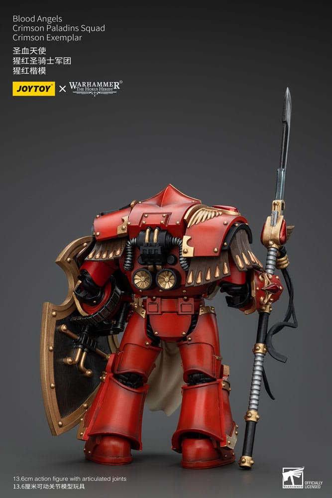 Warhammer The Horus Heresy Action Figure 1/18 Blood Angels Crimson Paladins Squad Crimson Exemplar 14 cm 6927054400300