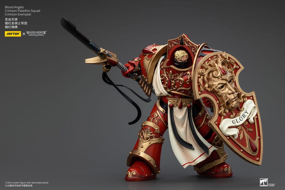 Warhammer The Horus Heresy Action Figure 1/18 Blood Angels Crimson Paladins Squad Crimson Exemplar 14 cm 6927054400300