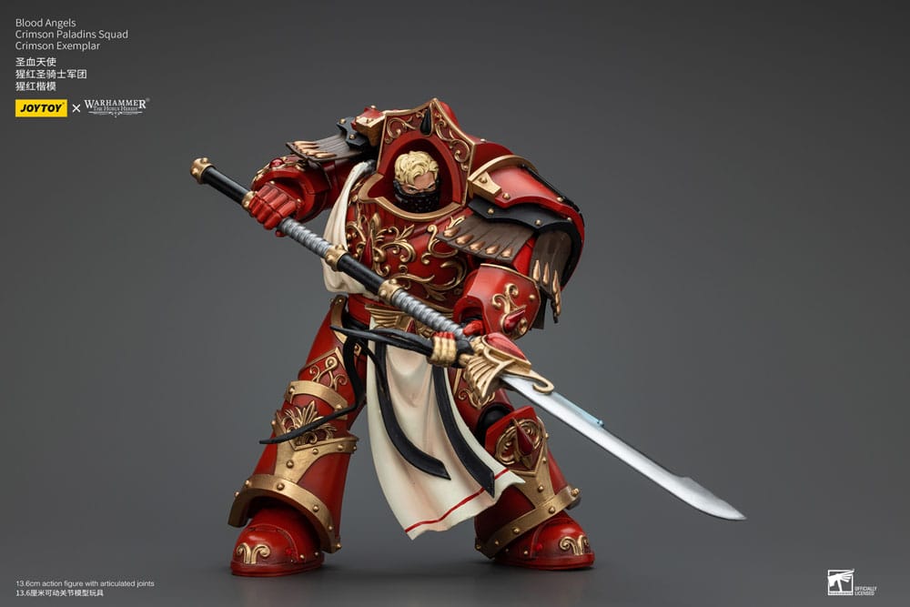 Warhammer The Horus Heresy Action Figure 1/18 Blood Angels Crimson Paladins Squad Crimson Exemplar 14 cm 6927054400300