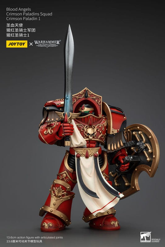Warhammer The Horus Heresy Action Figure 1/18 Blood Angels Crimson Paladins Squad Crimson Paladin 1 14 cm 6927054400317