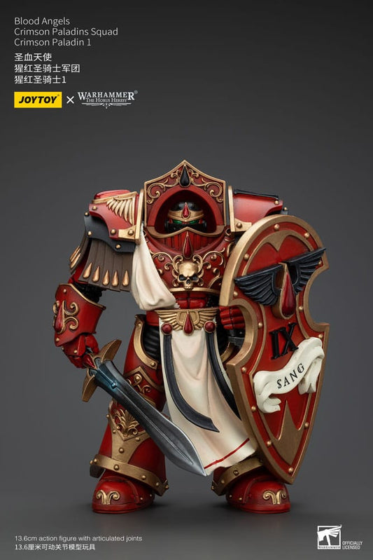 Warhammer The Horus Heresy Action Figure 1/18 Blood Angels Crimson Paladins Squad Crimson Paladin 1 14 cm 6927054400317