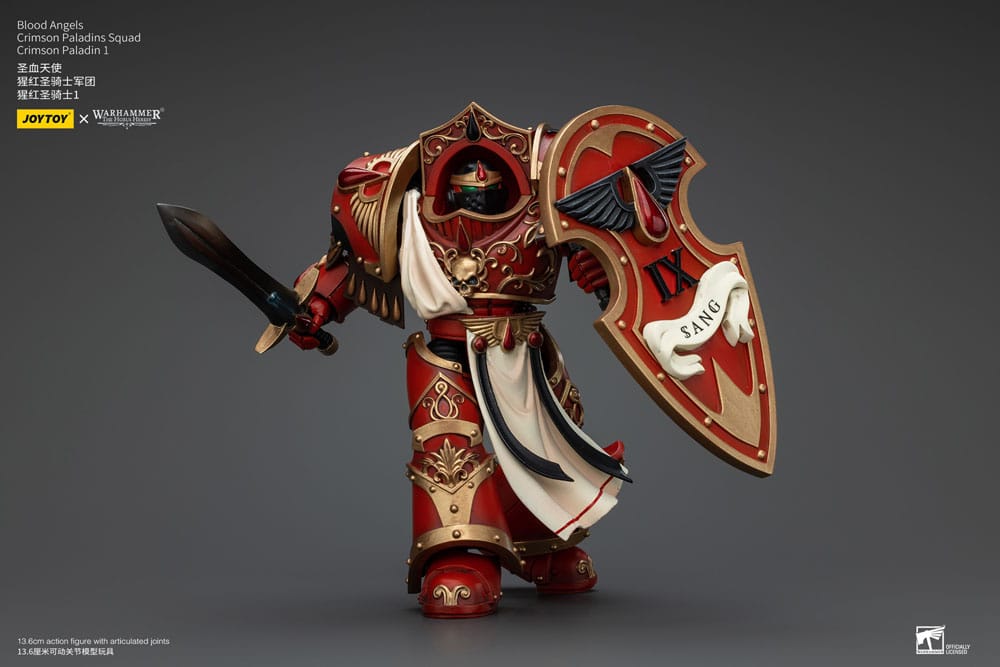 Warhammer The Horus Heresy Action Figure 1/18 Blood Angels Crimson Paladins Squad Crimson Paladin 1 14 cm 6927054400317