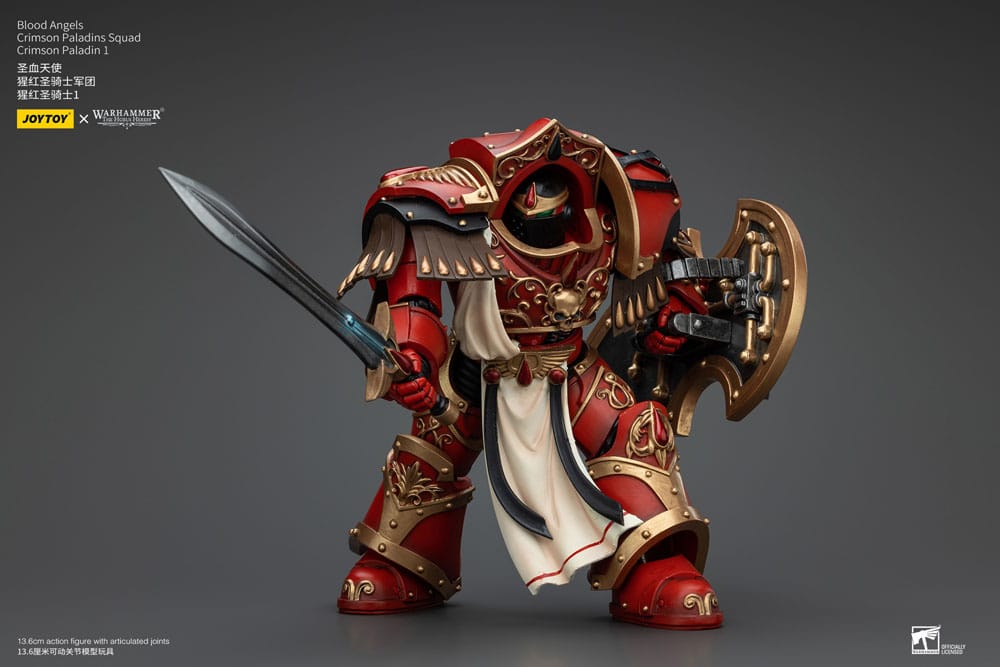 Warhammer The Horus Heresy Action Figure 1/18 Blood Angels Crimson Paladins Squad Crimson Paladin 1 14 cm 6927054400317