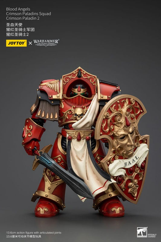 Warhammer The Horus Heresy Action Figure 1/18 Blood Angels Crimson Paladins Squad Crimson Paladin 2 14 cm 6927054400324