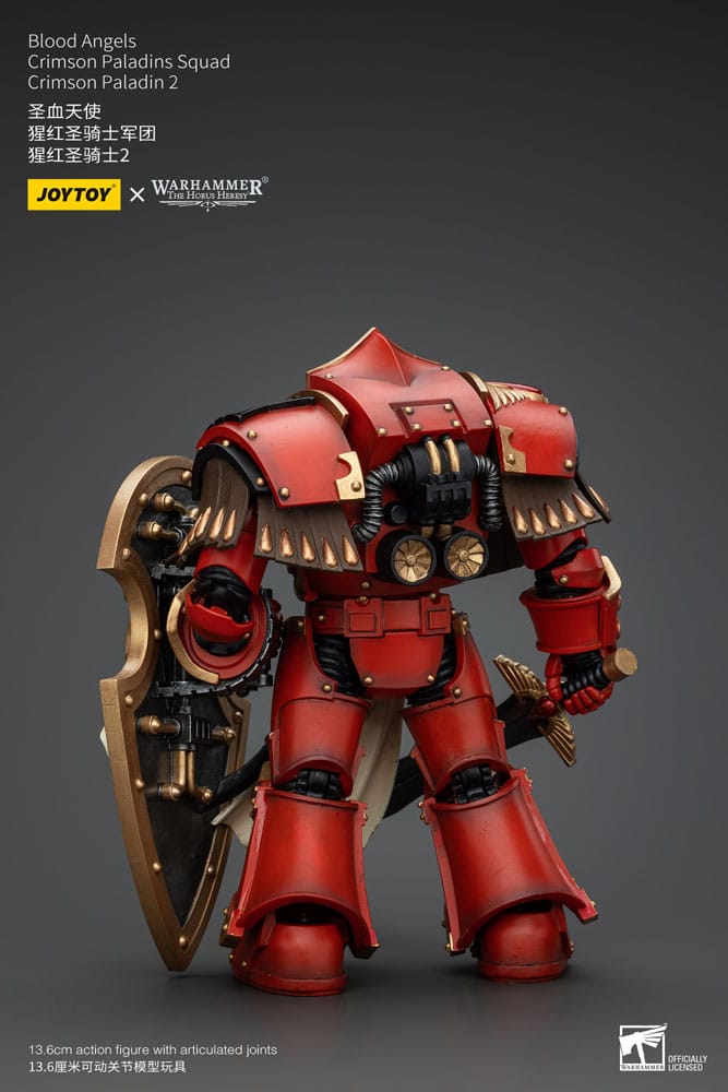 Warhammer The Horus Heresy Action Figure 1/18 Blood Angels Crimson Paladins Squad Crimson Paladin 2 14 cm 6927054400324