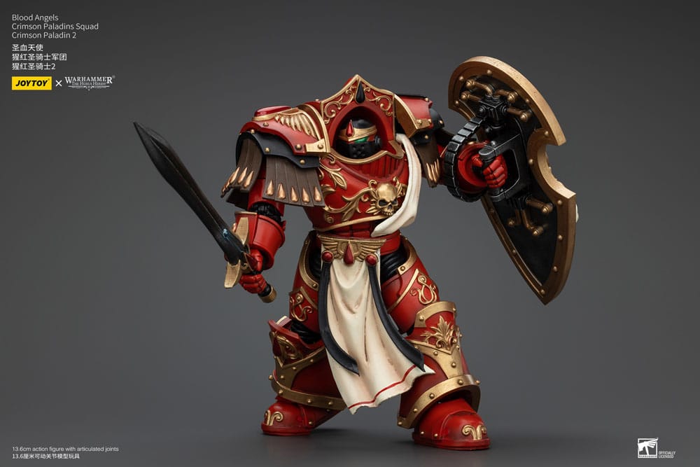 Warhammer The Horus Heresy Action Figure 1/18 Blood Angels Crimson Paladins Squad Crimson Paladin 2 14 cm 6927054400324