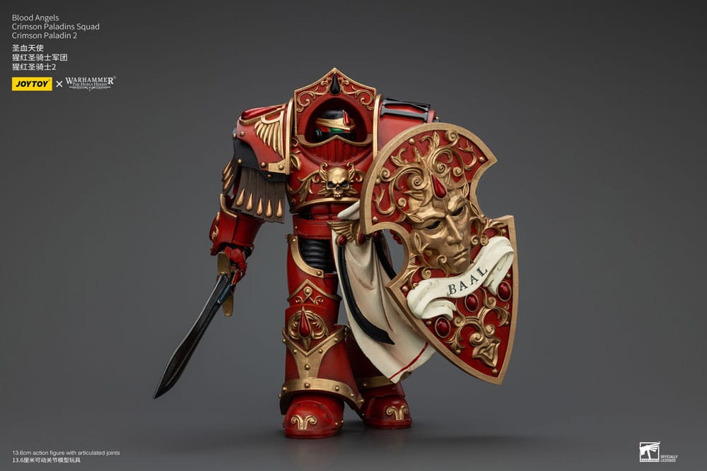 Warhammer The Horus Heresy Action Figure 1/18 Blood Angels Crimson Paladins Squad Crimson Paladin 2 14 cm 6927054400324