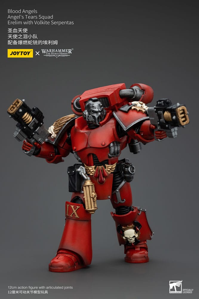 Warhammer The Horus Heresy Action Figure 1/18 Blood Angels Angel's Tears SquadErelim with Volkite Serpentas 12 cm 6927054400348