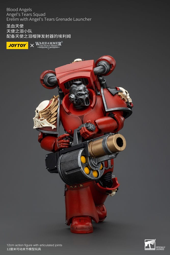 Warhammer The Horus Heresy Action Figure 1/18 Blood Angels Angel's Tears Squad Erelim with Angel's Tears Grenade Launcher 12 cm 6927054400362