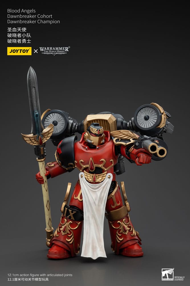 Warhammer The Horus Heresy Action Figure 1/18 Blood Angels Raldoron First Captain of the Blood Angels 13 cm 6927054400461