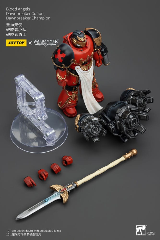Warhammer The Horus Heresy Action Figure 1/18 Blood Angels Raldoron First Captain of the Blood Angels 13 cm 6927054400461