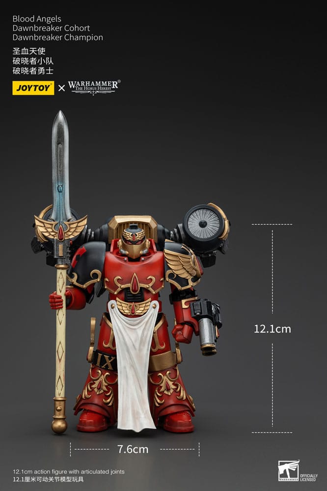 Warhammer The Horus Heresy Action Figure 1/18 Blood Angels Raldoron First Captain of the Blood Angels 13 cm 6927054400461