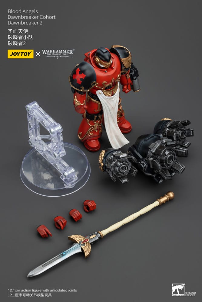 Warhammer The Horus Heresy Action Figure 1/18 Blood Angels Dawnbreaker Cohort Dawnbreaker 2 13 cm 6927054400485